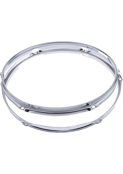 Döküm Krom Snare Davul Hoops Pair 14 "6 Kulak / Delik / Pabucu (Yurt Dışından)