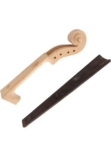 Bitmemiş Headstock Boyun Akçaağaç W / Abanoz Klavye Fret Set 4/4 Keman (Yurt Dışından) fiyatları