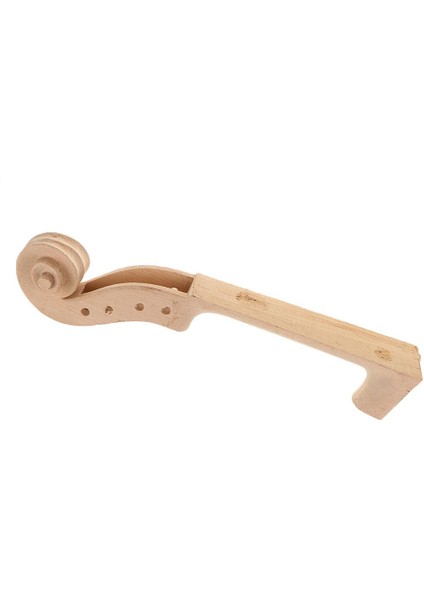 Bitmemiş Headstock Boyun Akçaağaç W / Abanoz Klavye Fret Set 4/4 Keman (Yurt Dışından) fırsatları