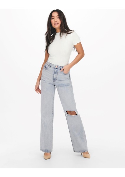 Kadın Kot Pantolon Onlcamılle Hw Wıde Jns Mae 15254097 indirimleri