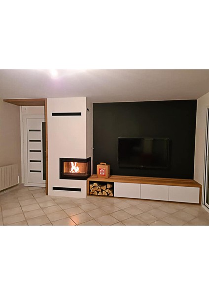 700 Foyer Angle Sağ Açık (Klapeli) Şömine Haznesi Ithal Fransız Döküm Hazne 6264-72 fırsatları