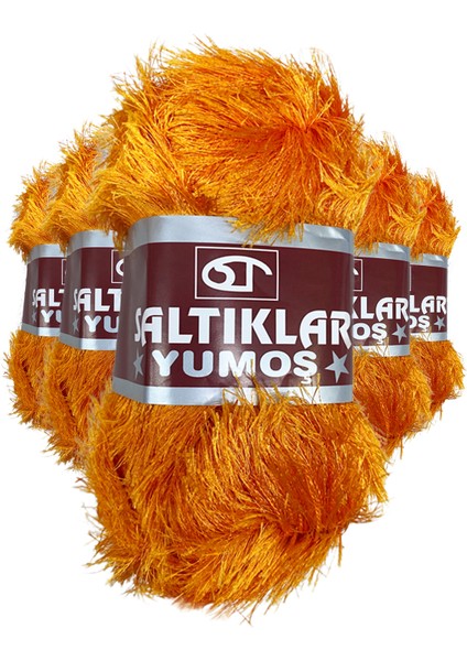 5 Adet Yumoş Sakallı El Örgü Ipi Yünü 103
