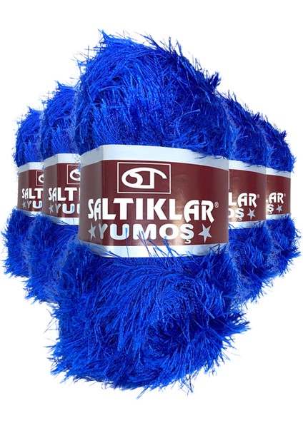 5 Adet Yumoş Sakallı El Örgü Ipi Yünü 04