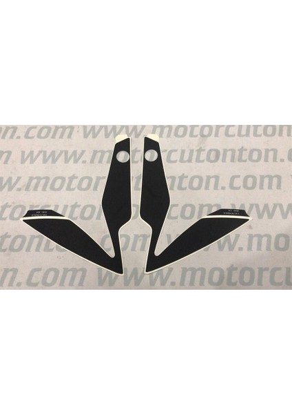 NS200 Çamurluk Etiketi Takım Siyah