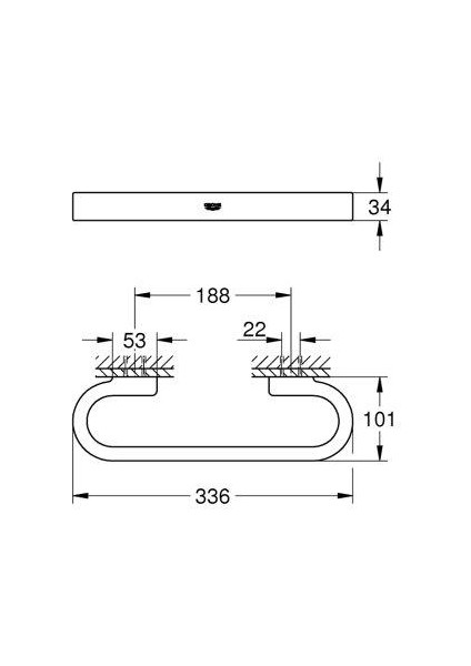 Selection Banyo Tutamağı - 41064000