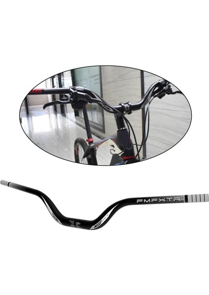 Mountain Bike Gideri Mtb 31.8mm Yükseltici Çubuk Downhill Bisiklet Bileşenleri 720MM Gümüş (Yurt Dışından) fırsatları
