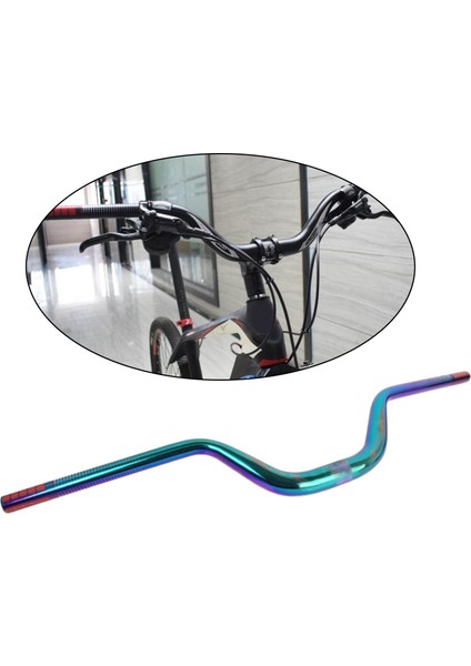 Mountain Bike Gideri Mtb 31.8mm Yükseltici Çubuk Downhill Bisiklet Bileşenleri 720MM Renk Kırmızı (Yurt Dışından) fırsatları