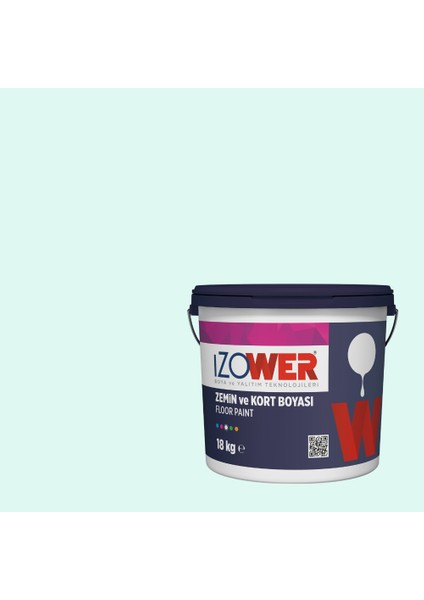 izower Zemin ve Kort Boyası- Tuna 20 (18KG)