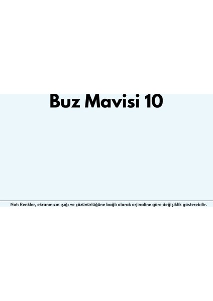 izower Zemin ve Kort Boyası- Buz Mavisi 10 (18KG)