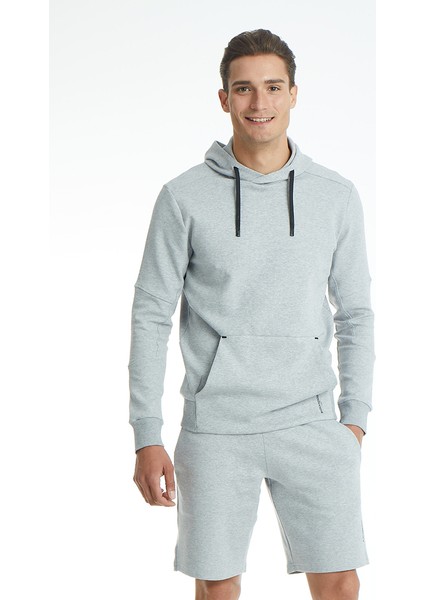 Erkek Sweatshirt 80001 - Gri fırsatları