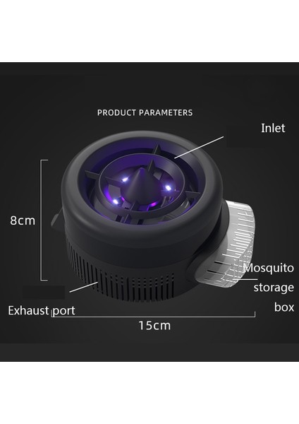 LED Sivrisinek Kovucu Lamba (Yurt Dışından)