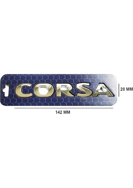 Opel Corsa Yazı 8986B