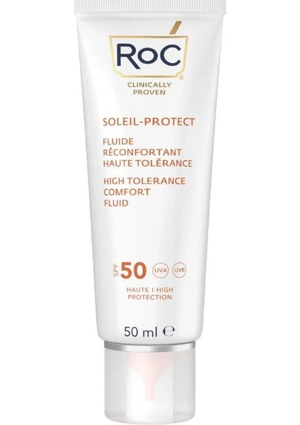 RoC Hassas Ciltler İçin Yüz Güneş Kremi SPF50+ 50 ml