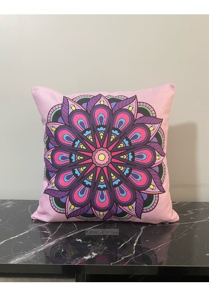 Etnik Desenli Dekoratif Kırlent Kılıfı