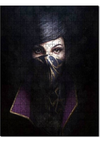 Dishonored 2 Görseli 120 Parça Puzzle Yapboz Mdf (Ahşap)