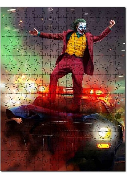 Joker 2019 Yapıt Görsel 120 Parça Puzzle Yapboz Mdf (Ahşap)