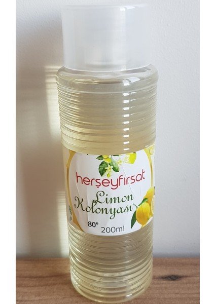 Herşeyfırsat 80 Derece 200 ml Limon Kolonya + 5 Roll Maske fiyatları