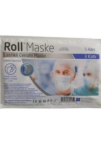 Herşeyfırsat 80 Derece 4'lü 200 ml Limon Kolonya + 10 Roll Maske modelleri