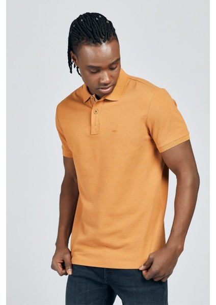 Erkek Slim Fit Polo Yaka Tişört