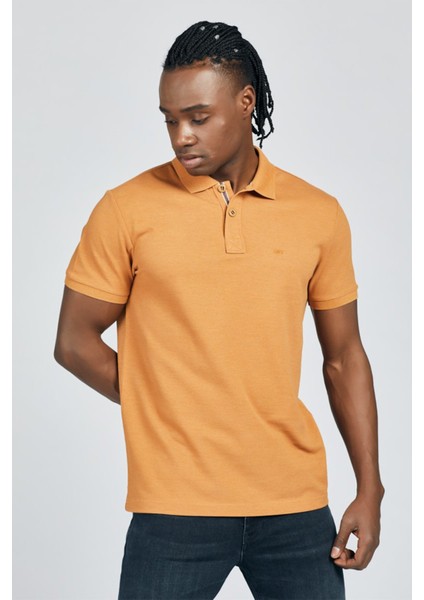 Erkek Slim Fit Polo Yaka Tişört