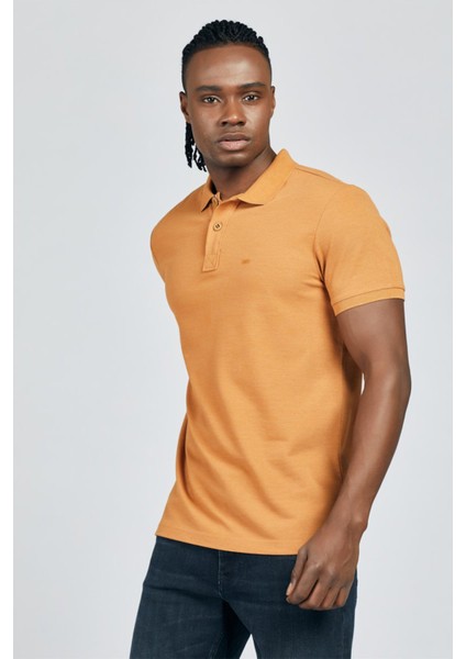 Erkek Slim Fit Polo Yaka Tişört