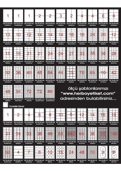 HB-1008 Beyaz Laser Etiket 99,1 mm x 67,7 mm
