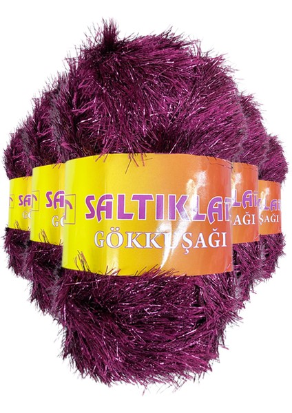 5 Adet Gökkuşağı El Örgü Ipi Yünü 86