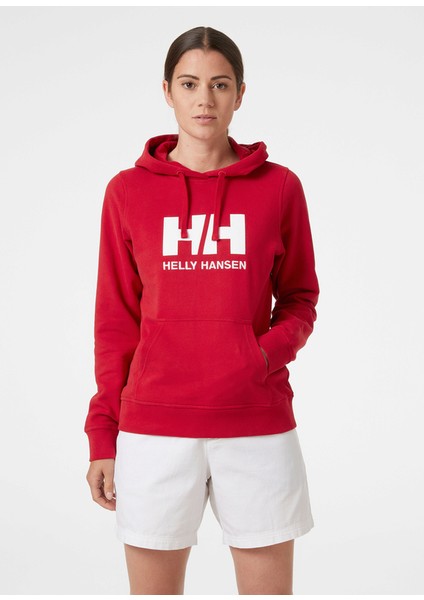 Hh W Hh Logo - Helly Hansen Kadın Kapüşonlu Sweat