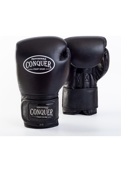 Black Edition Pro Fight Premium Deri Boks Eldiveni