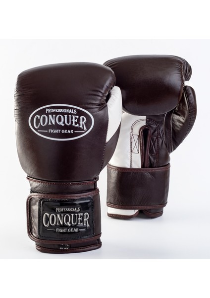 Brown Edition Pro Fight Premium Deri Boks Eldiveni