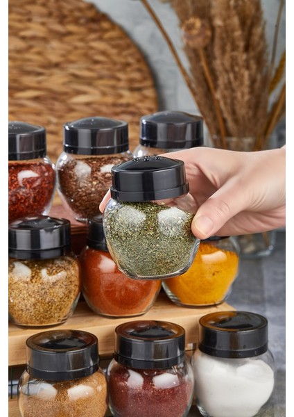 12 Adet Cam Düzenleyici Baharatlık Seti 210 cc fiyatları
