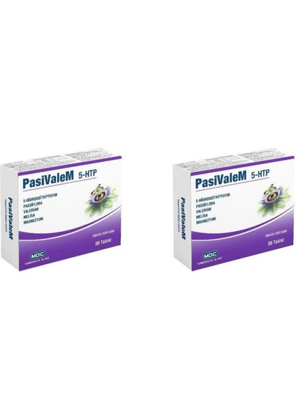 Pasivalem 5 Htp 30 Tablet 2'li
