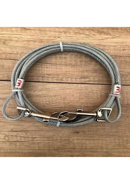 6 mm 3 M Köpek Bahçe Bağlama Halat