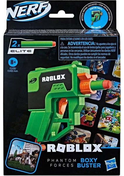 Nerf Roblox Mad City Dart Püskürtücü F2490-F2496