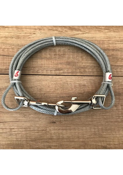 6 mm 6 M Köpek Bahçe Bağlama Halatı