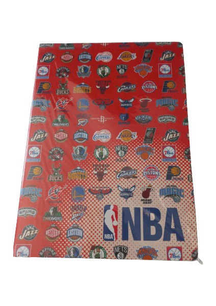 Nba 4'lü Defter - 2 Adet Kareli 2 Adet Çizgili - 60 Yaprak