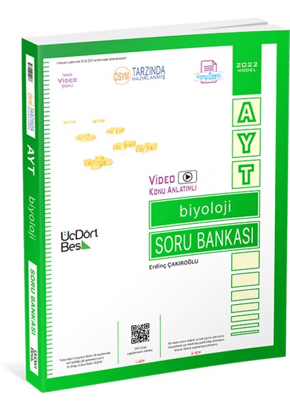 AYT Biyoloji Konu Özetli Soru Bankası