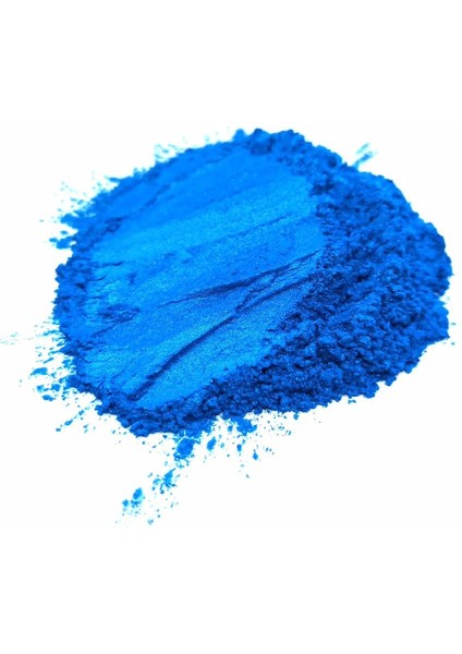 Epoksi Reçine Metalik Pigment Sedefli Toz Boya Koyu Mavi Renk 50 gr