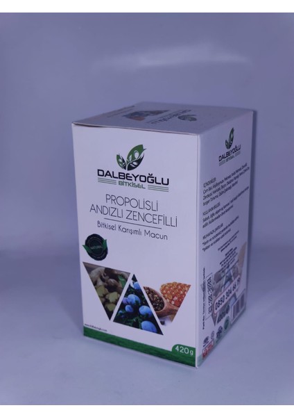 Bitkisel Karışımlı Propolisli Andızlı Zencefil Macunu 420 gr
