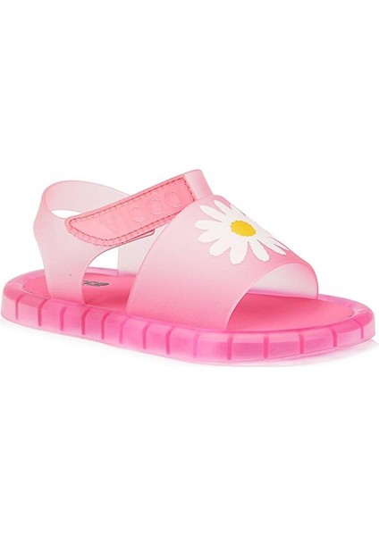 Jelly Patik Işıklı Sandalet Fuşya