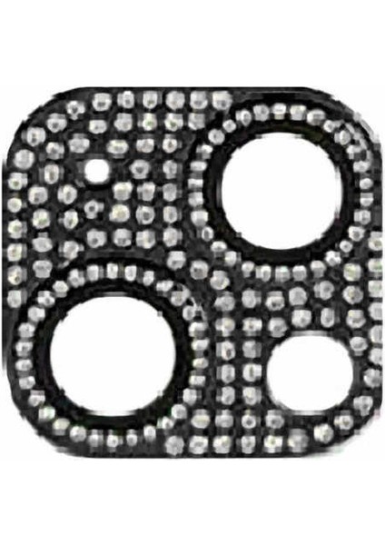 Apple iPhone 13 Full Taşlı Kamera Lens Koruyucu Çerçeveli Koruyucu Cl-08