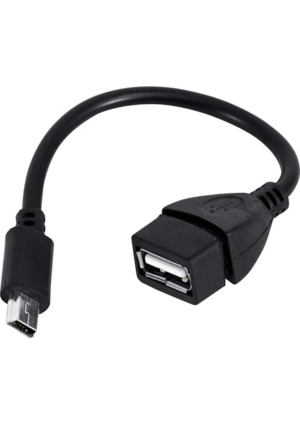 Mini USB Otg Kablosu - USB A Dişi - Mini USB B 5 Pin Erkek Adaptör Kablosu