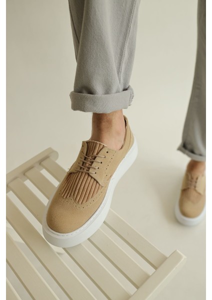 Chekich CH149 Süet Erkek Ayakkabı Kum