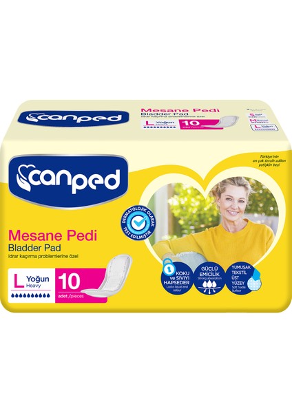 Mesane Pedi Yoğun Büyük Boy L 10’lu