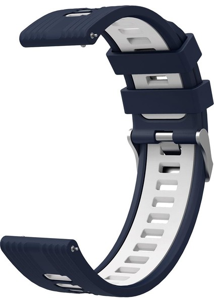 Samsung Gear S3 Uyumlu Silikon Kordon Çizgili Spor Tasarım Renkli Delikli Spor Kayış fiyatları