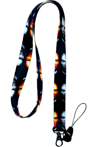 Atatürk Silüetiboyun Ipi Telefon Askısı