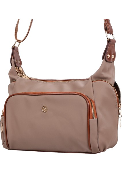 1398 Açık Vizon Taba Suni Deri Bayan Çapraz Omuz Çantası fiyatları