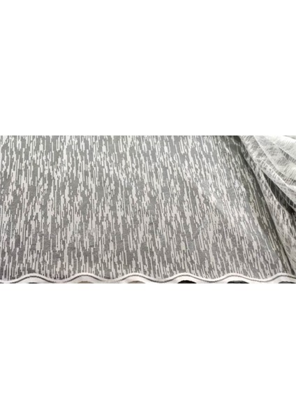 Kullanıma Hazır Ekstraforlu Pilesiz Tül Perde Tek Kanat - Ekru 140 x 270 cm