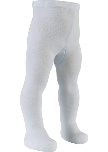 C35557 Unisex Çocuk Düz Renk "dikişsiz" Külotlu Çorap