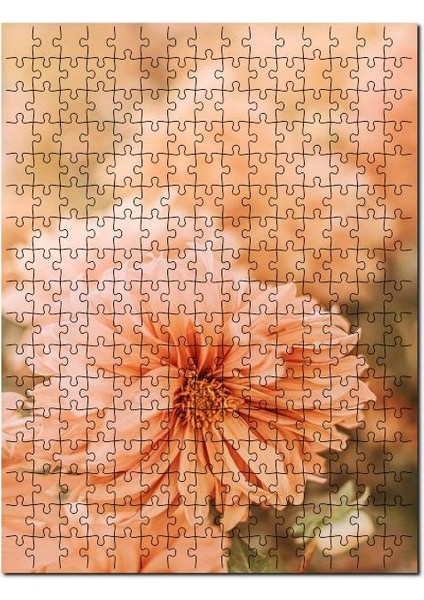 Soluk Pembe Renkli Çiçekler Yakın Çekim 1000 Parça Puzzle Yapboz Mdf (Ahşap)